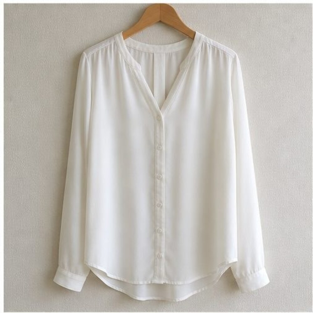 Ivory Peplum Top